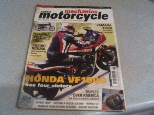 Classic motorcycle mechanics - motorcycle,