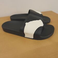 Adidas Y3 Yohji Yamomoto Slide Sandals 7 US 40.5 Black White Adilette