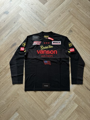 Supreme vanson leather s - leather, l/s