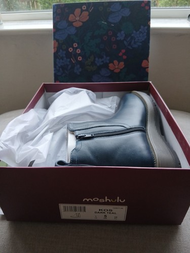 Moshulu kos ankle boots dark - kos,