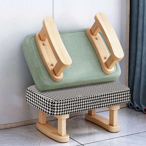 Wood legs small footstool - legs,
