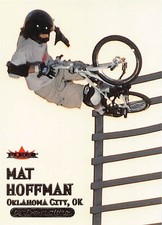 Mat Hoffman BMX Gold Parallel Adrenaline 2000 Fleer Trading Card #72