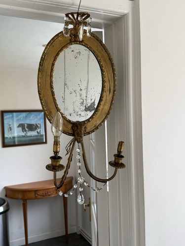 Large antique wall mounted - antique, wall-mounted