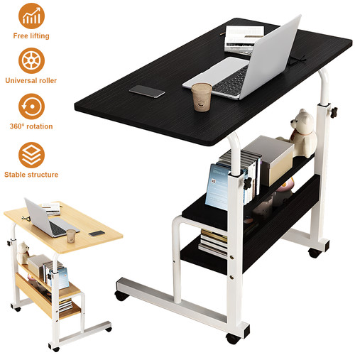 Adjustable height overbed desk - height,