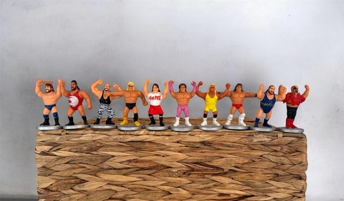 Vintage hasbro wwf lot set - vintage, of