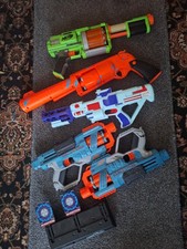collection of nerf guns