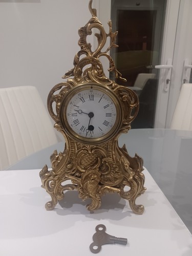 Antique rococo gilt bronze - rococo,