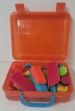 Stickle Bricks Type Construction Blocks Sensory Creative Toy In Case