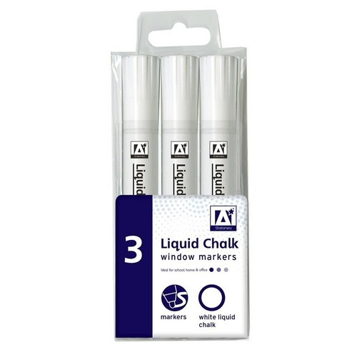 White chalk liquid marker - x,