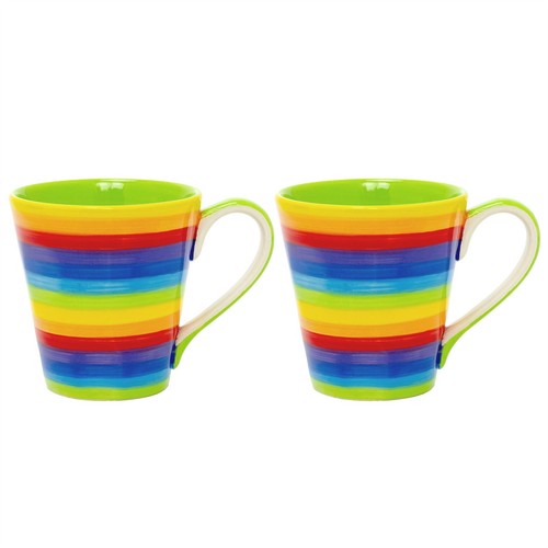 Set hand painted large - set,