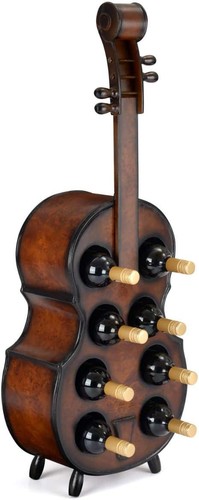 Wooden wine rack bottle - wooden,