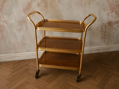 Vintage drinks trolley - vintage,