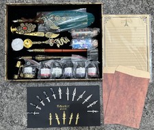 Quill Feather Pen and Ink Set