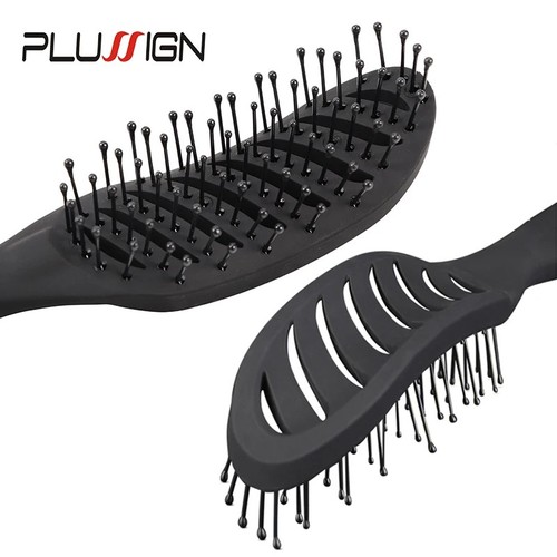 Vented curved hairdressing - vented,