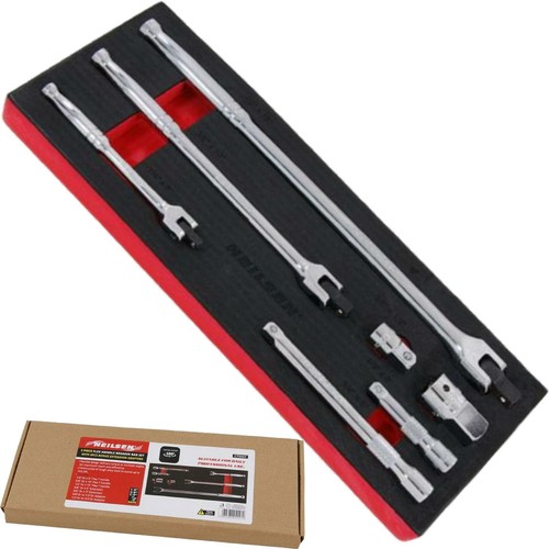 Neilsen 7pc flexi head knuckle - 7pc,