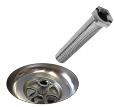90mm Basket Strainer Waste Screw Extra For Long Belfast Kitchen Sink Wastes