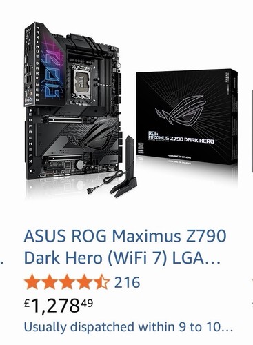 Asus rog maximus - rog, dark