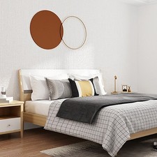 Plain Colour Linen Effect