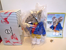 STEIFF EDWARD TRUNK ELEPHANT RUPERT BEAR SERIES 691133 , ALPACA BRAND NEW IN BOX