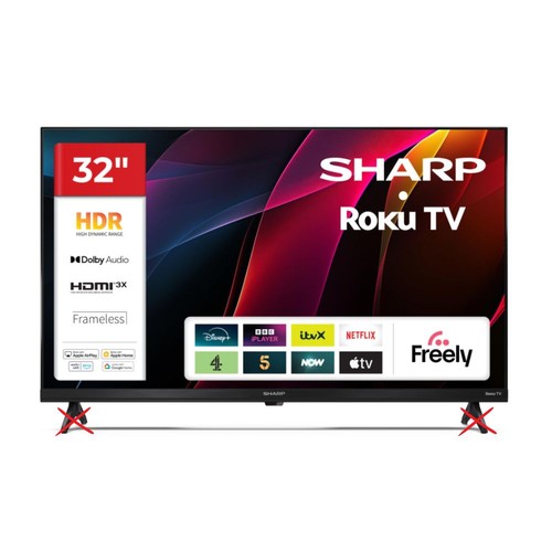 Sharp 32hd2025k roku hd - 32hd2025k,