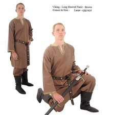 Medieval Viking Brown Long