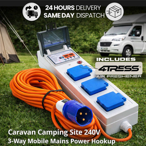 Caravan camping site 240v - site, 3