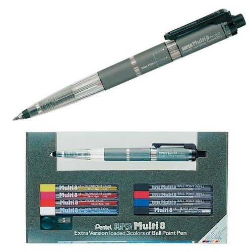 Pentel super multi - super, 8