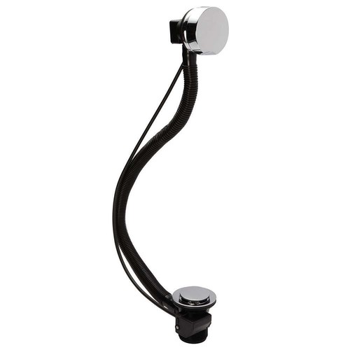 Bath waste overflow - bath, chrome