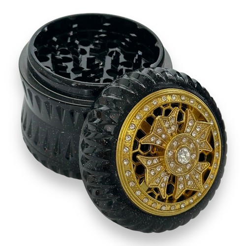 Premium black herb grinder - premium,