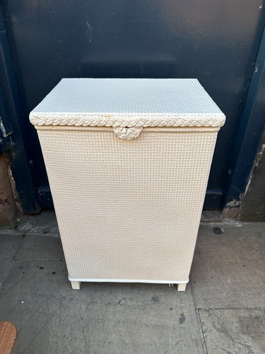 Laundry basket woven white - laundry,