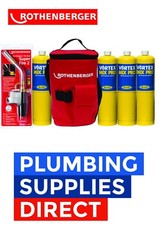 Rothenberger Plumbers Hot Bag - Superfire 2 Solderding Torch 4 Mapp - Soldering