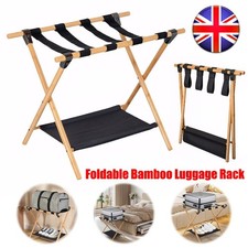 Luggage Folding Bamboo Rack