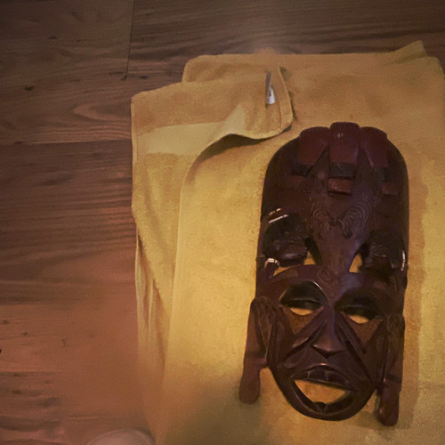 Hand carved wooden - hand,
