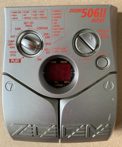 Zoom 506ii bass multi - zoom,