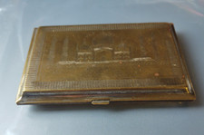 WWII India Map Cigarette Case