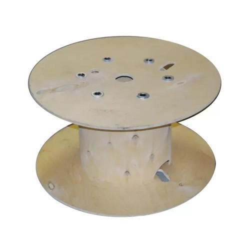 Large plywood cable drum 70cm - plywood, drum,