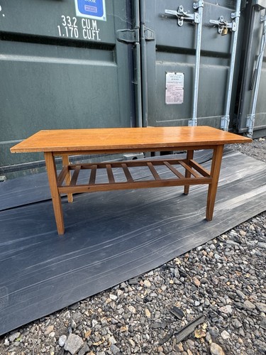 Vintage teak coffee table - teak, two