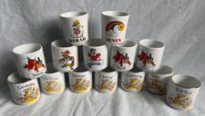 14 x VINTAGE 1980'S CERAMIC