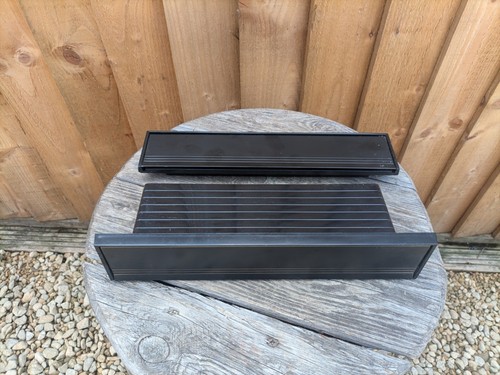 Black wms letterbox for upvc - ,