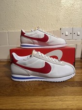 Nike Cortez Txt White Red Women’s Trainers UK Size 6 Shoes HF9994-100 