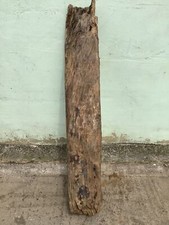 4` Long Old Solid English Oak Reclaimed Seasoned Rustic Fireplace Beam Post