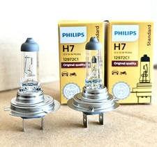 2x New OEM Philips 12972 H7 55W Light Lamp Bulbs Bulb Set FREE SHIPPING!