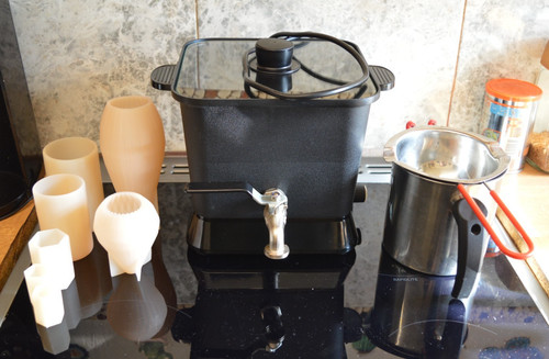 Wax melter for candle - 4l,