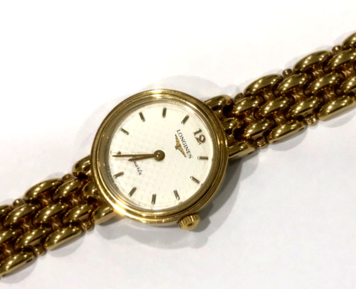 Longines ladies flagship gold - flagship,
