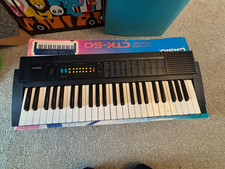 Vintage Casio CTK-50 49-Key Keyboard Working Boxed with Instructions NO PSU