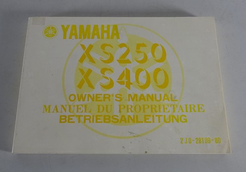 Owner manual yamaha 250 - manual, /