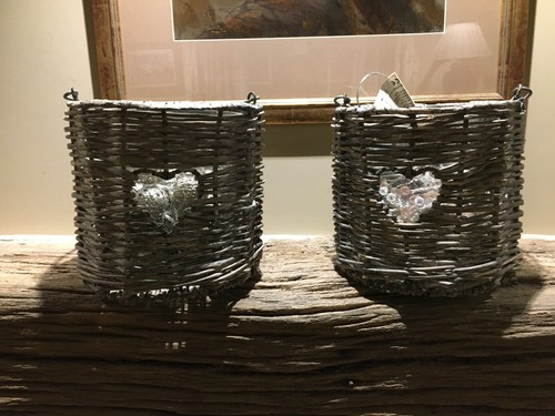 Shabby chic lanterns - shabby,