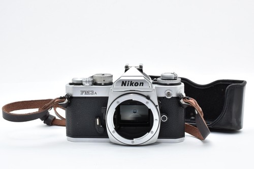 Near mint nikon fm3a silver - nikon,