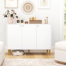 Modern Sideboard with Carved
