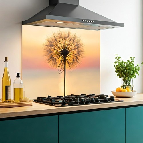 Printed glass kitchen - printed,